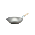 Black Iron Wok- Flat Base 35.6cm/14" x1