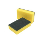 Sponge Backed Scourers 14x9x4cm x10